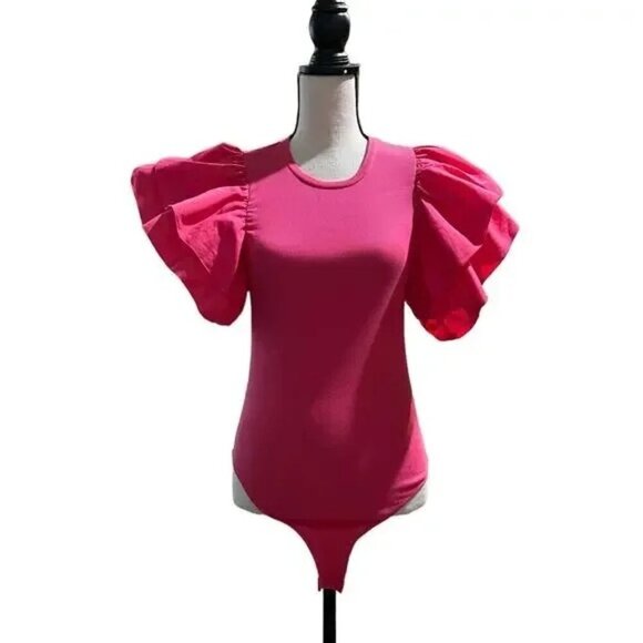 Zara Pink Bodysuit - Picture 3 of 7